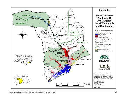 Watershed Restoration Plan for the White Oak River Basin i