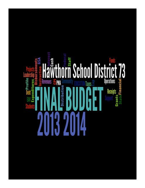 2013-14 budget - Hawthorn School District 73