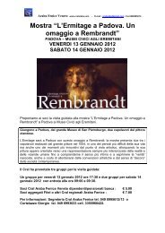 Padova - Mostra 'L'Ermitage a Padova ... - Cral Araba Fenice