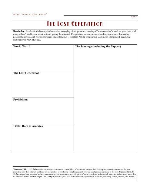 major-works-data-sheet