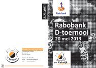 Toernooiprogramma (PDF) - VV Katwijk