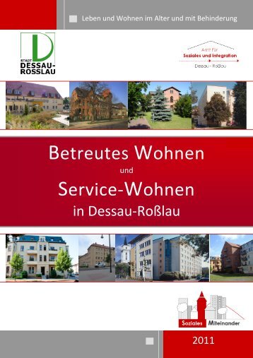 Betreutes Wohnen Broschüre - Dessau-Roßlau