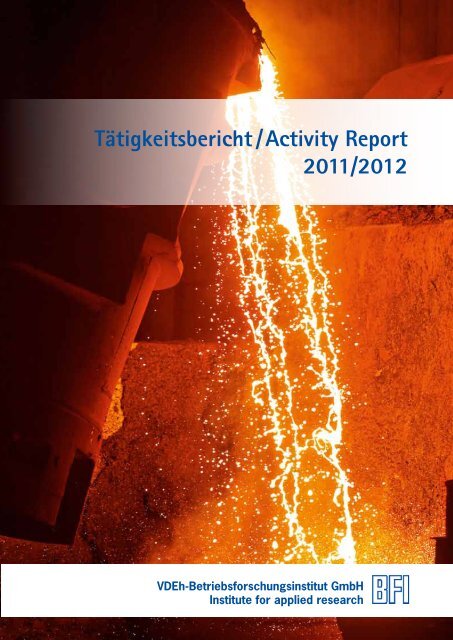 TÃ¤tigkeitsbericht /Activity Report 2011/2012 - BFI.de