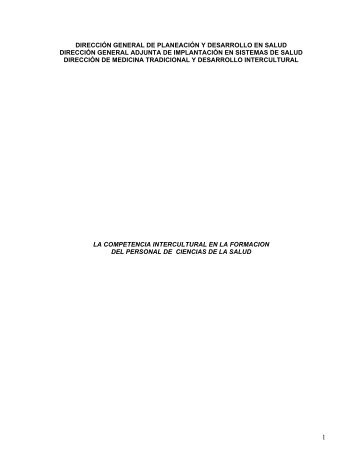 Lineamientos que orientan la relacin entre los servicios de salud y ...