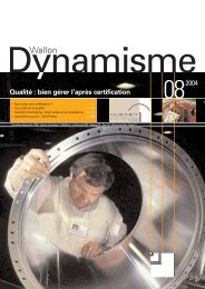 dynamisme 175 - Union Wallonne des Entreprises