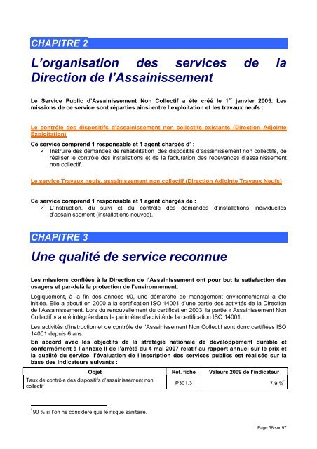 RAPPORT ANNUEL 2009 - La Crea