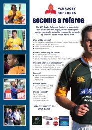 Become a referee - WP Rugby Referee