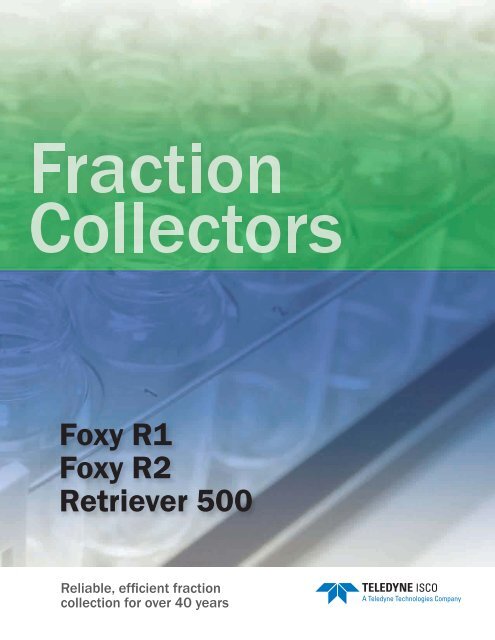 Fraction Collectors Brochure - Isco