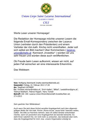 Lazarus Union-Mag.Lochner