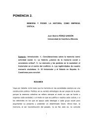 Memoria y Poder. La Historia, como empresa crÃ­tica - FedIcaria