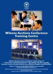 Hall 1 Wilsons Auctions