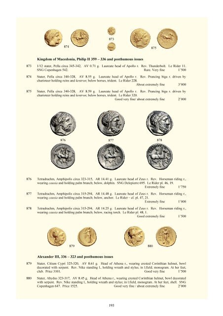 Catalogue, Part 4 PDF (ca, 36 MB) - Numismatica Ars Classica NAC ...