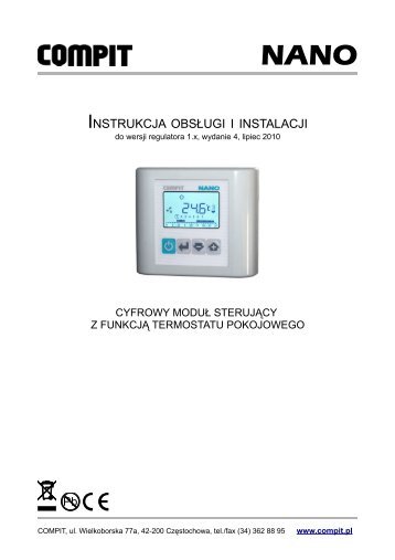 Termostat pokojowy NANO