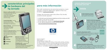 Asistente digital personal HP Jornada serie 560 - Hewlett Packard