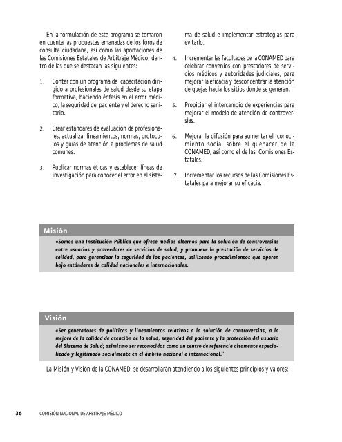 Primera parte - ComisiÃ³n Nacional de Arbitraje MÃ©dico