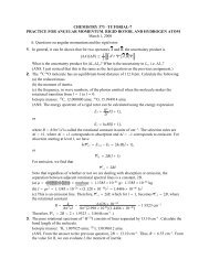 Angular momentum, rigid rotor and the hydrogen atom - Cobalt