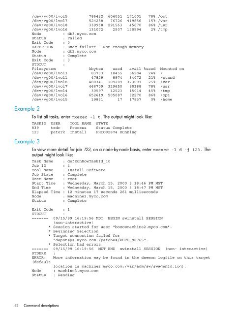 HP Systems Insight Manager 7.0 Command Line Guide