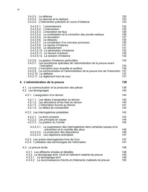 rapport du comitÃ© de rÃ©vision de la procÃ©dure civile - MinistÃ¨re de la ...