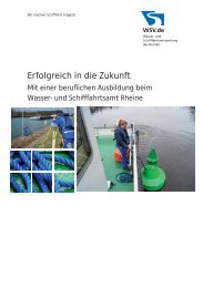 Erfolgreich in die Zukunft - Wasser- und Schifffahrtsamt Rheine