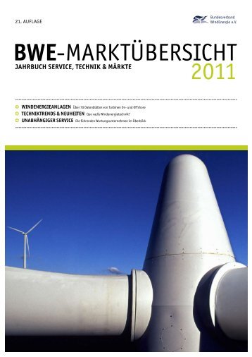 Download: Inhaltsverzeichnis (pdf) - Wind-Energy-Market