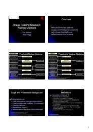 Image Reading Course in Nuclear Medicine - ISRRT