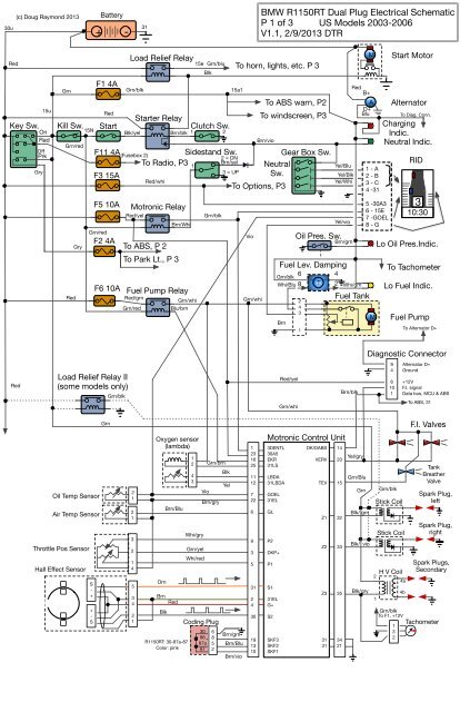 BMW R1150RT Dual Plug Electrical Schematic P 1 of ... - mac-pac.org