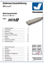 Viessmann Anleitung 4554