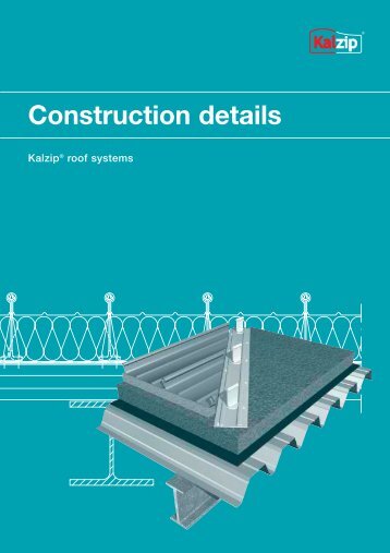 Construction details - Kalzip