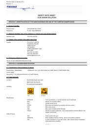 SAFETY DATA SHEET COD 2000/M SOLUTION - Palintest