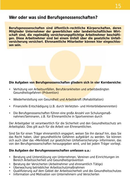Versicherungsschutz im Ehrenamt - VCP Land Niedersachsen