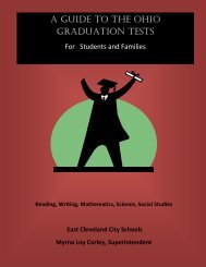 a guide to the ohio graduation tests - East Cleveland City Schools