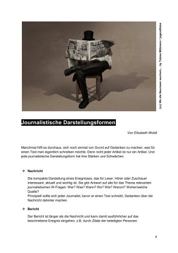 Journalistische Darstellungsformen