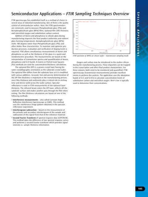 Pike Technologies Comprehensive Catalog of FTIR ... - Madatec