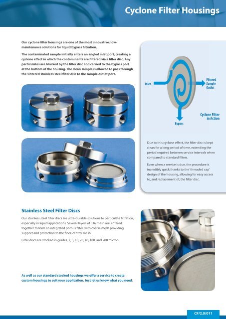 PTFE-Membrane Housings