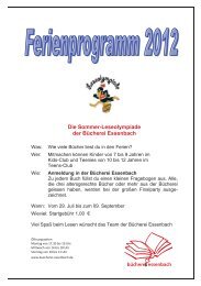 Anlage Ferienprogramm - Markt Essenbach