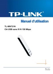 TL-WN721N_V1_User_Guide_FR - TP-Link