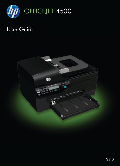 HP Officejet 4500 (G510) - static.highspeedb...