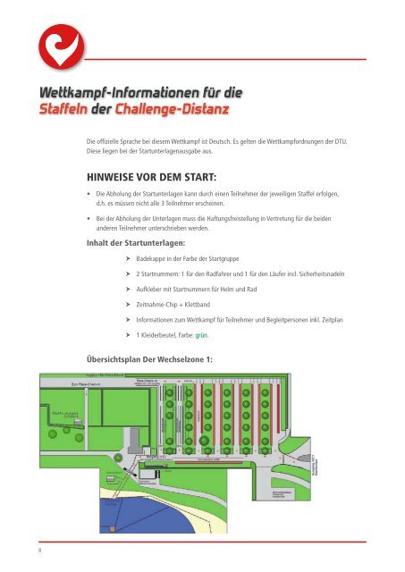 Teilnehmer-Info Challenge-Staffel - Challenge Kraichgau