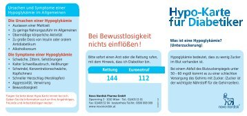 Hypokarte fÃƒÂ¼r Diabetiker (.pdf) - Novo Nordisk ÃƒÂ–sterreich