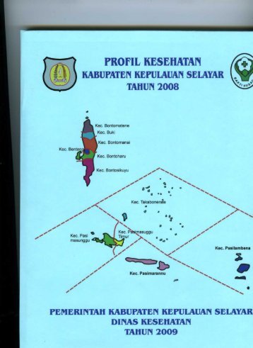 Profil kes Selayar_2009 - DATA DAN INFORMASI KESEHATAN