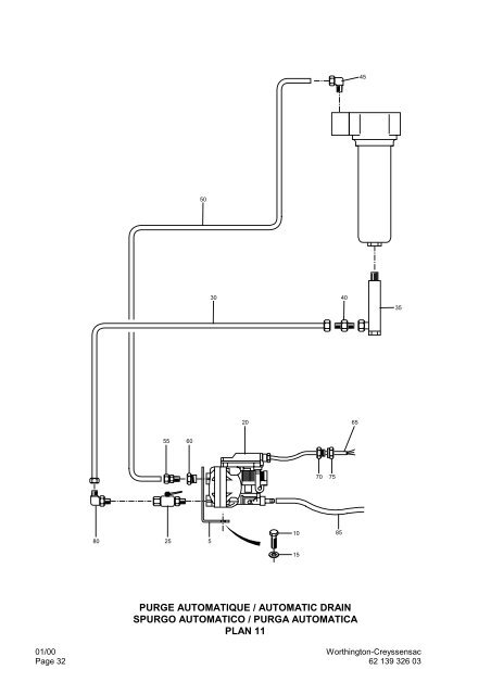 PLAN 3 : Circuit air et huile / Air and oil Circuit - Duncan Rogers