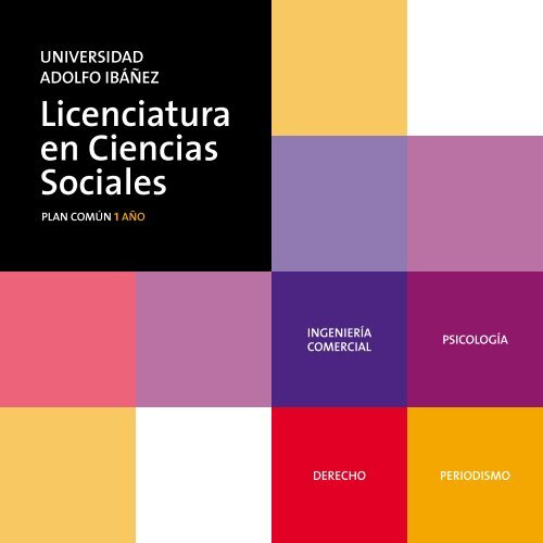 Licenciatura en Ciencias Sociales - Universidad Adolfo IbaÃ±ez