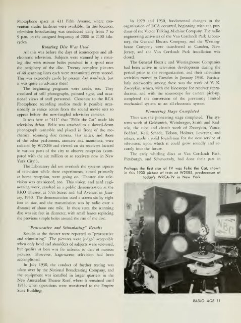 Radio Age - 1956, April - 36 Pages, 2.8 MB, .PDF - VacuumTubeEra