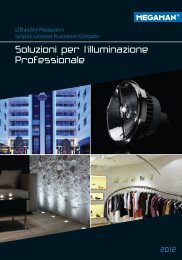 Soluzioni per l'illuminazione Professionale - Life in Light