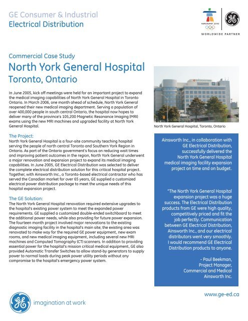 general hospital case study pdf