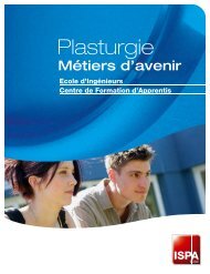 Pourquoi choisir la plasturgie - (CCI) d'AlenÃ§on