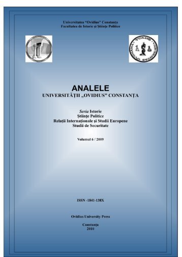 analele universitÄÅ£ii âovidiusâ constanÅ£a - AUOCSI