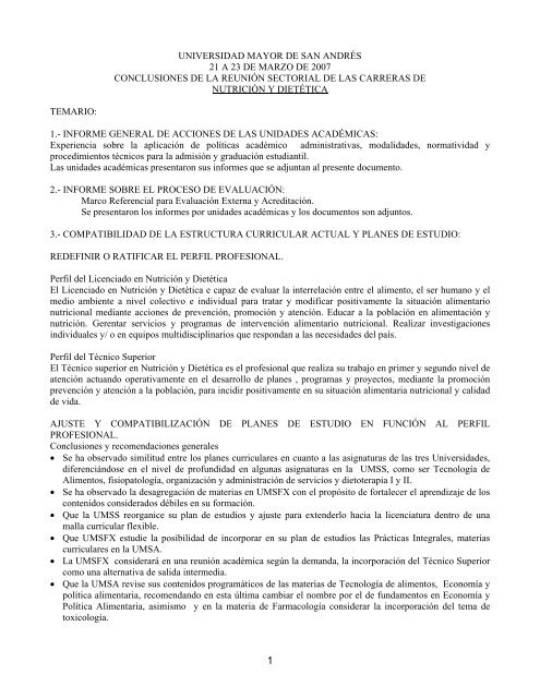 universidad mayor de san andrés 21 a 23 de marzo de 2007 ...