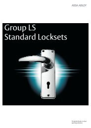 Group LS - Locksets.cdr - Assa Abloy