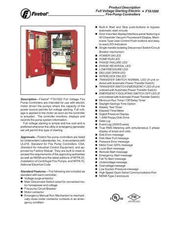 Fta1000 - Peerless Pump